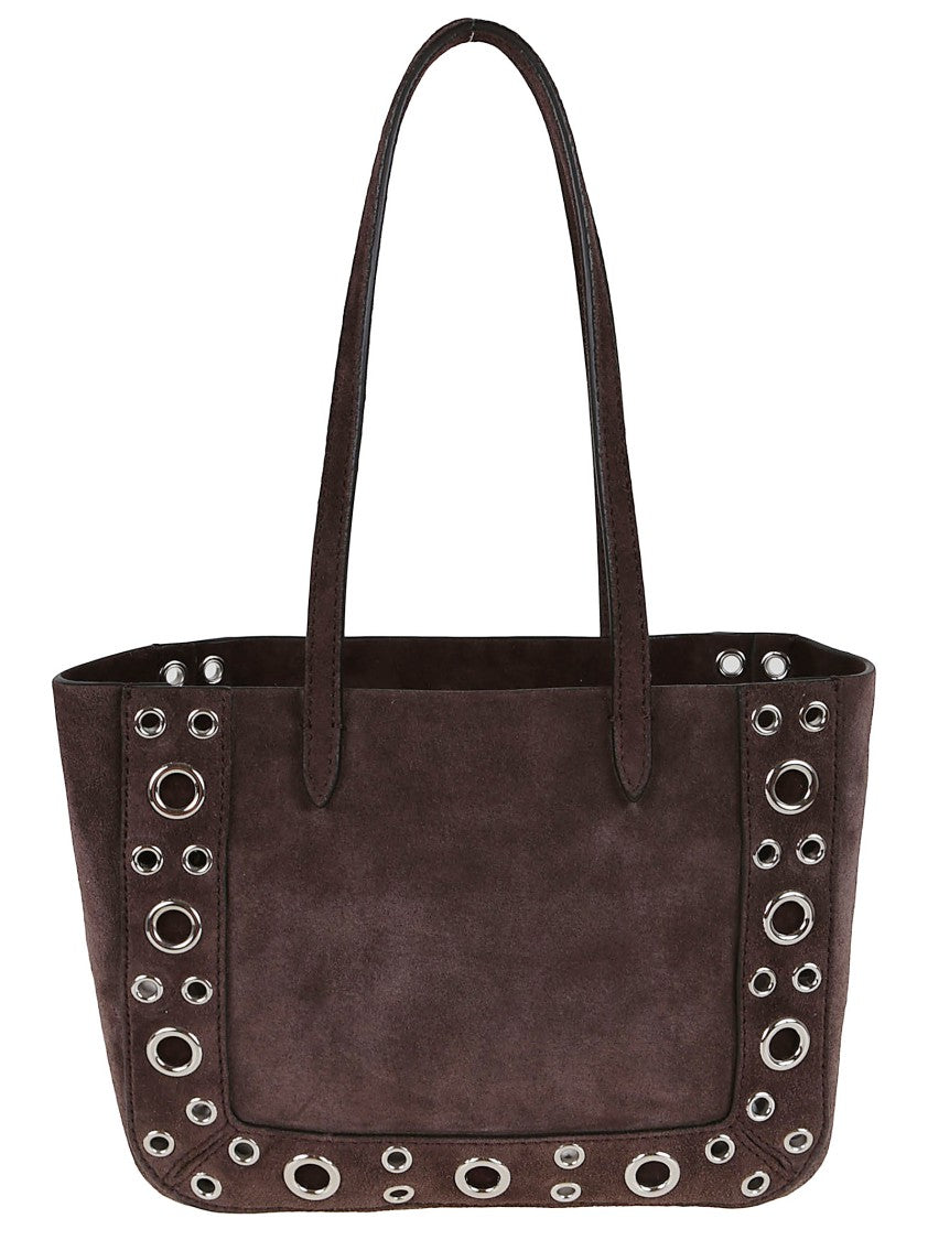 Valentino Garavani Nellcôte Mini Suede Tote Bag