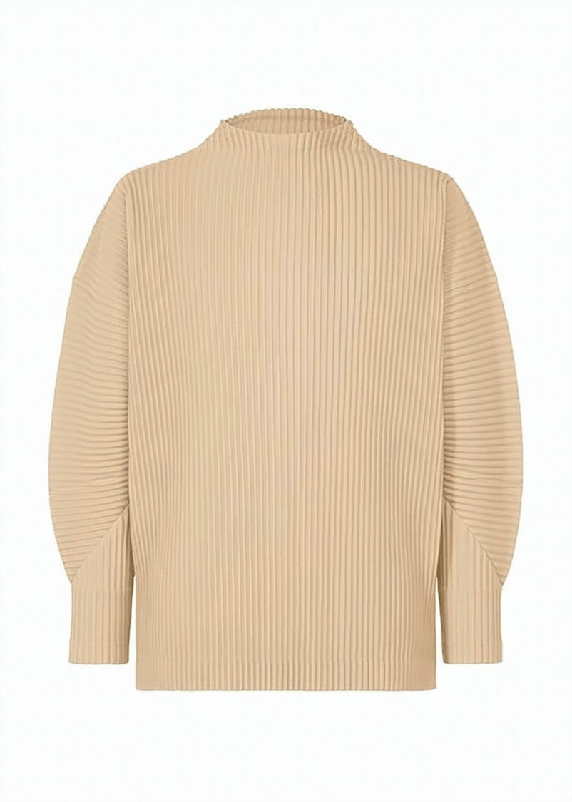 Homme Plissé Issey Miyake Ribbed Knit Long-Sleeve Top
