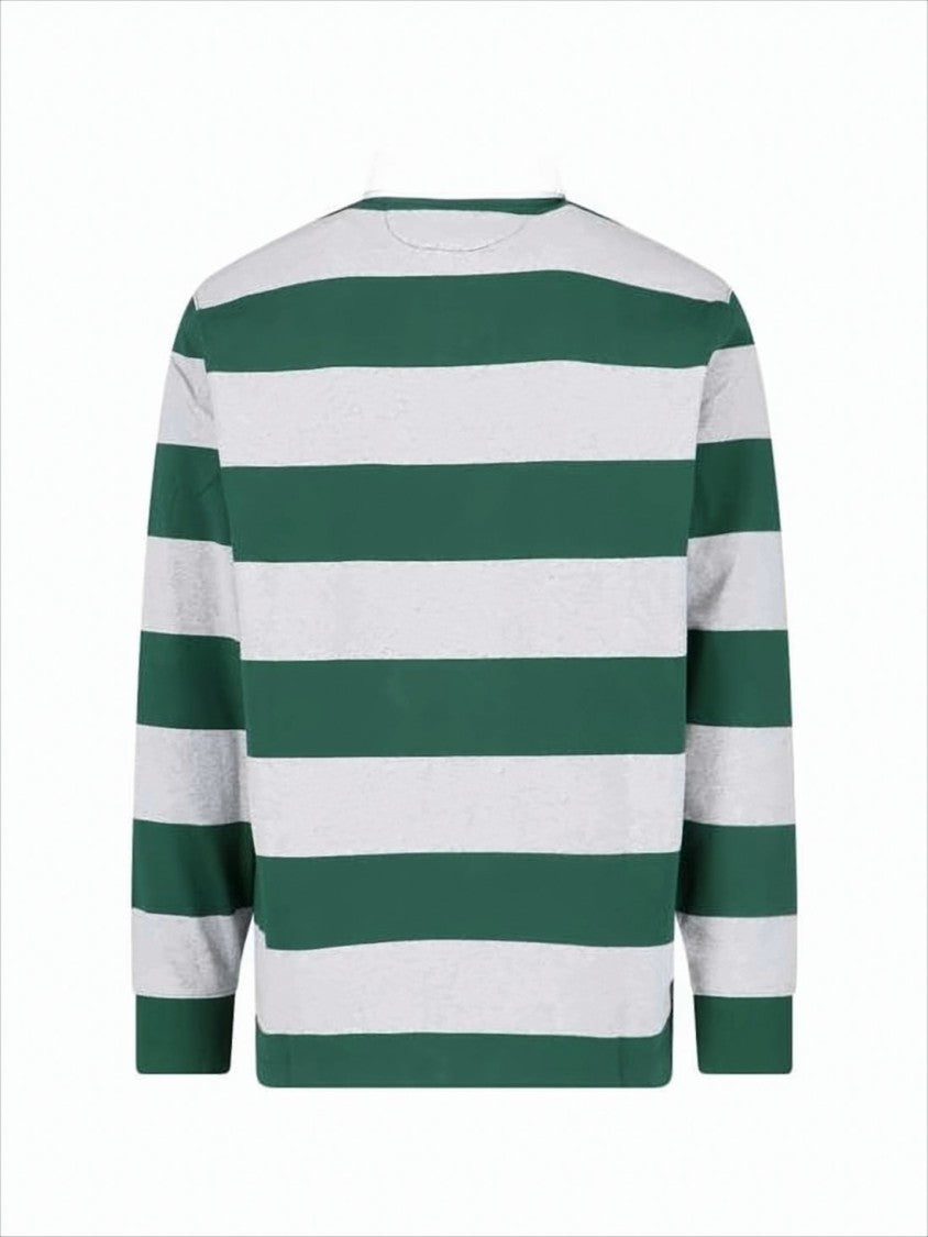 Polo Ralph Lauren Long-Sleeve Striped Polo Shirt With Classic Collar