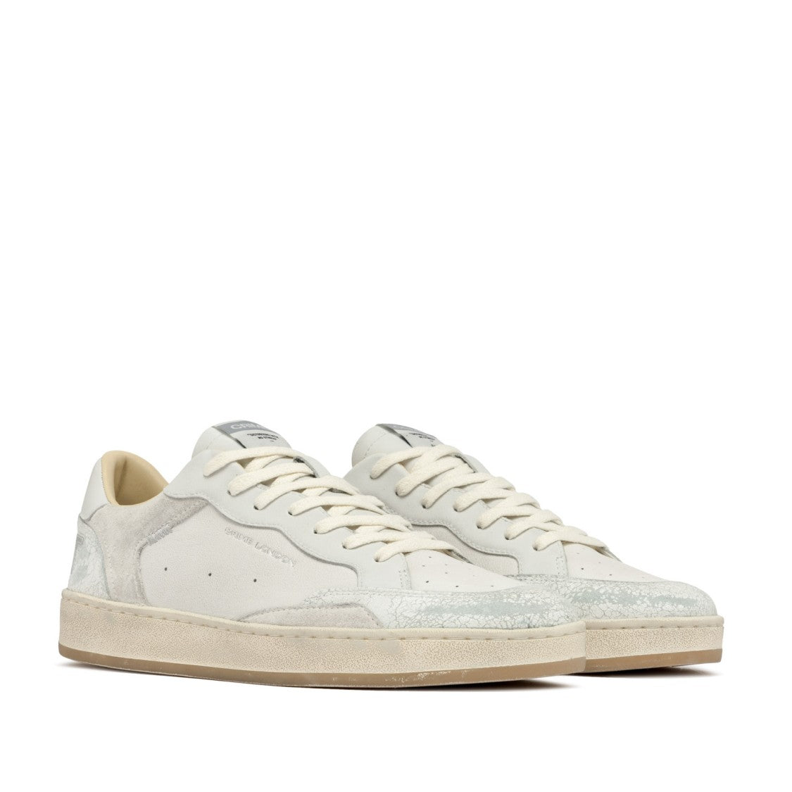 Crime London Chelsea Sneakers In White Leather