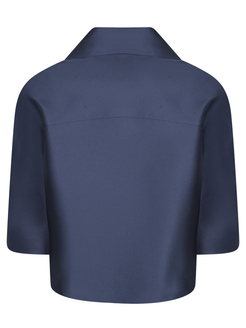 Blanca Vita Short Double-Breasted Jacket