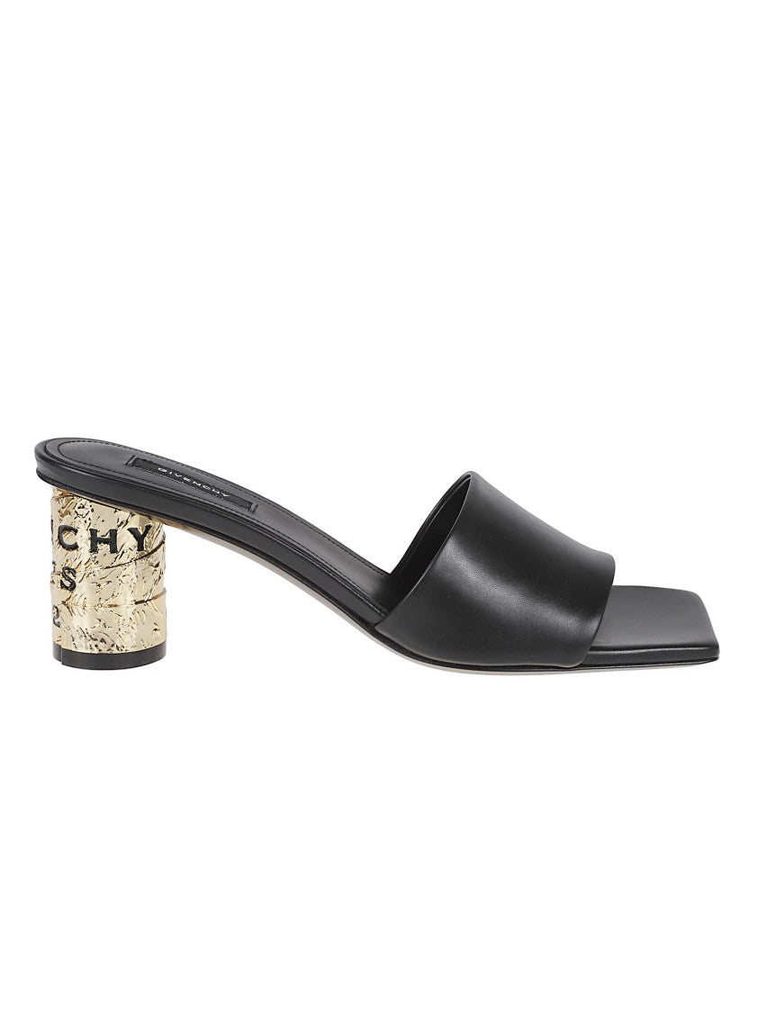 Givenchy Square Toe Slide Sandals