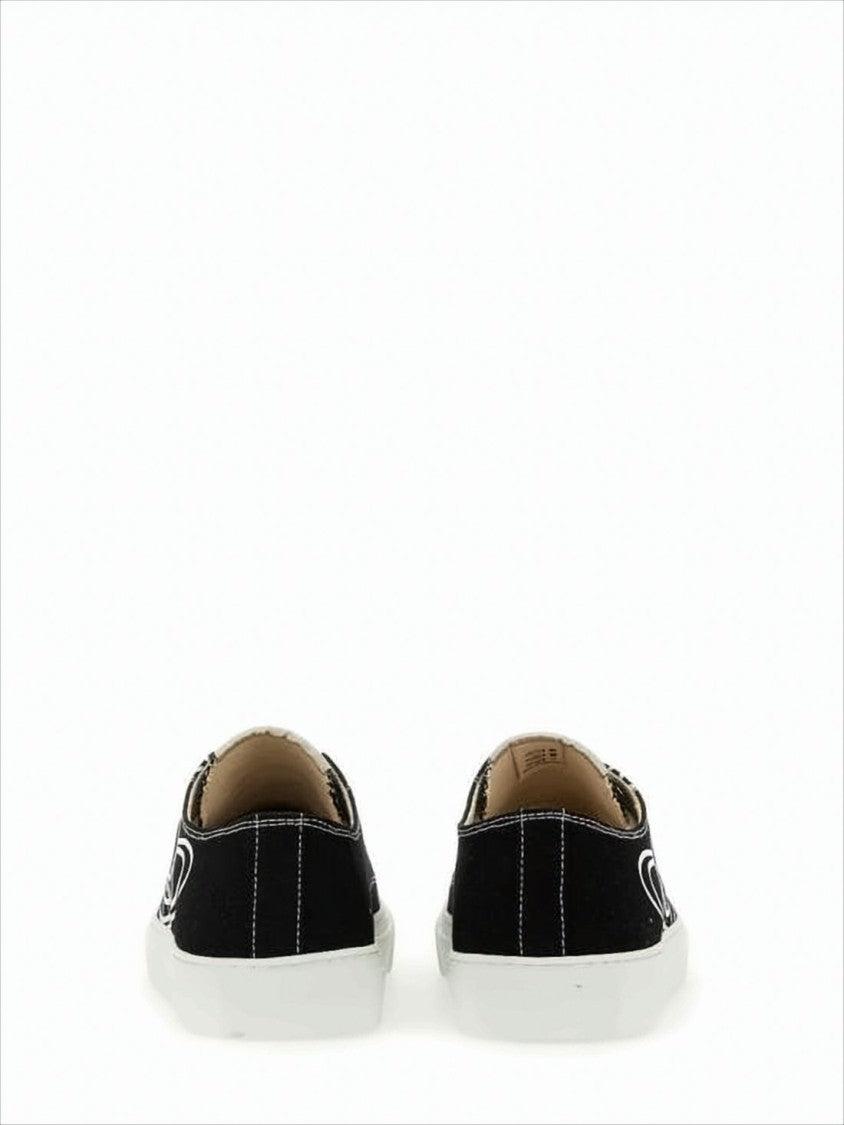 Vivienne Westwood Low-Top Sneakers With Graphic Emblem And Textured Sole
