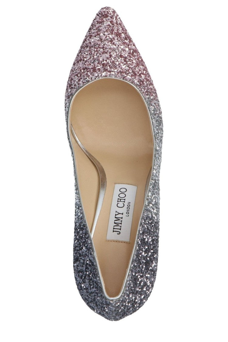 Jimmy Choo High Heel Pumps With Pointed Toe Design