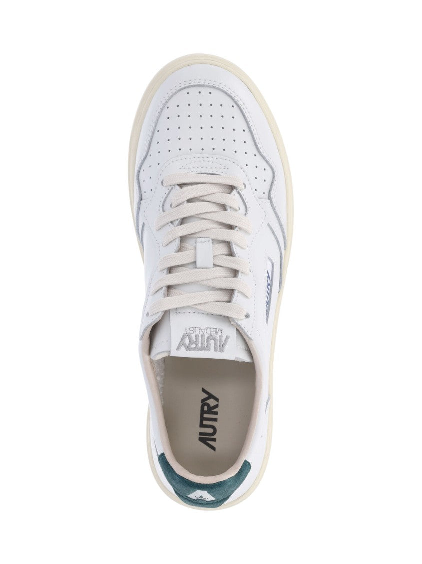 Autry Low-Top Sneakers With Perforated Detailing And Multicolor Logo