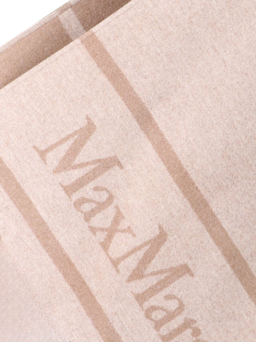 Max Mara "Hilde" Wool Poncho Beige