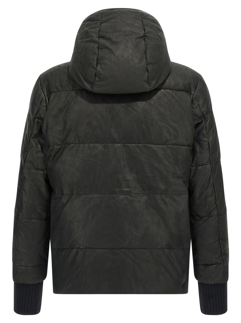 Giorgio Brato Removable Hood Down Jacket