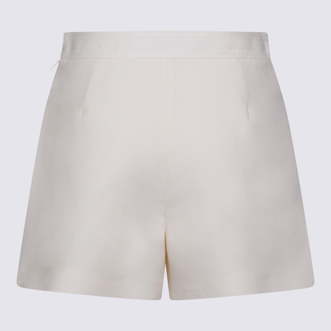 Valentino Tailored Ivory Shorts