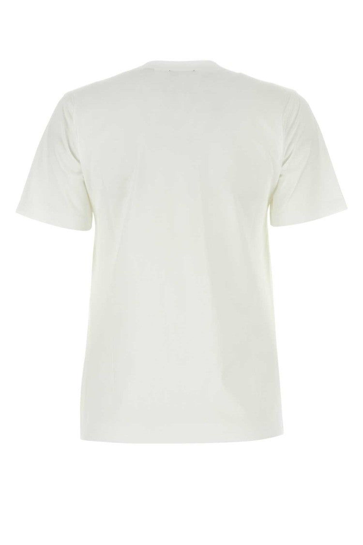Burberry White Cotton T-Shirt