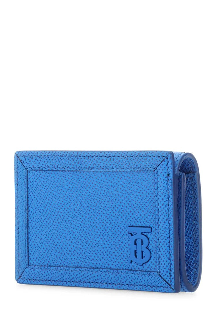 Burberry Turquoise Leather Card Holder