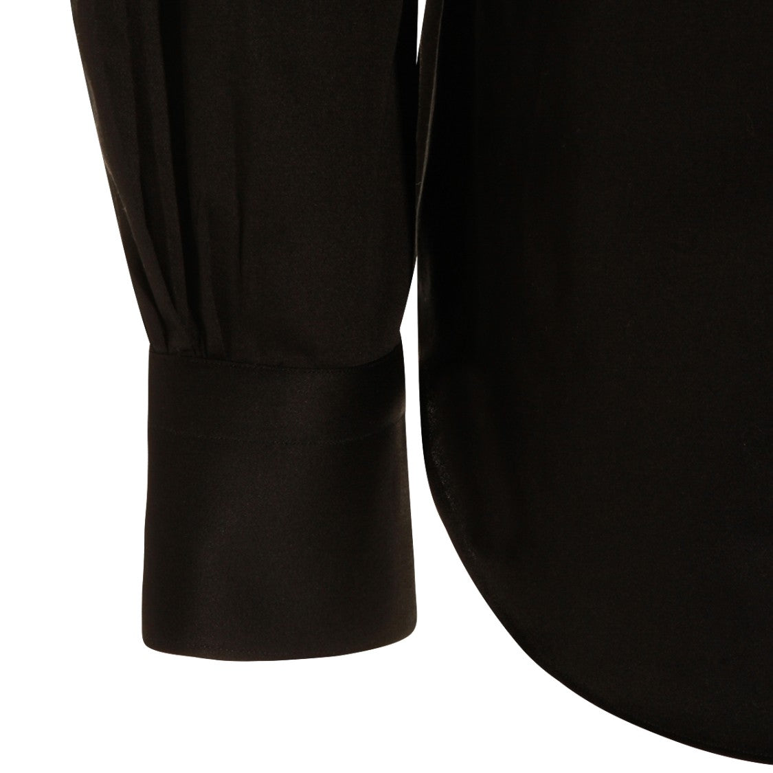 Mazzarelli Long-Sleeve Pointed Collar Shirt With Button-Down Front