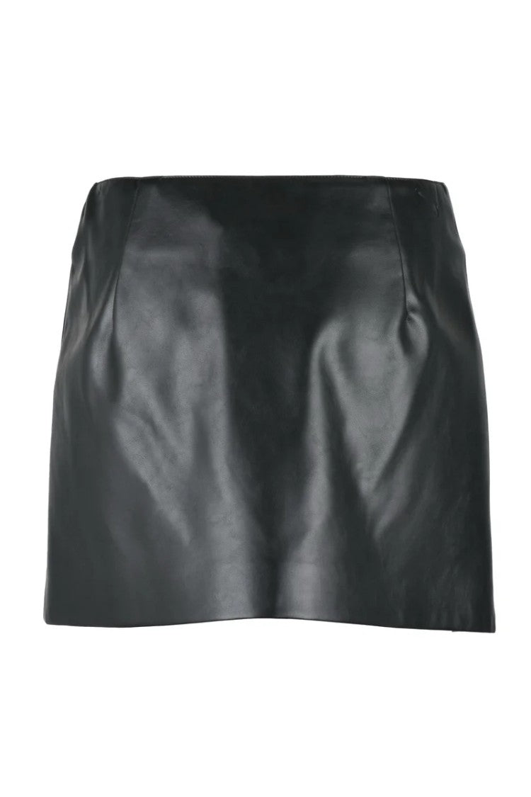 Erika Cavallini Mini Wrap Skirt - Black