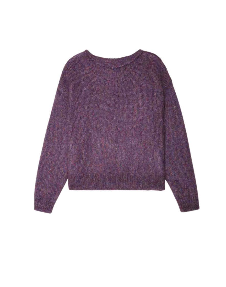 Ct Plage Mohair-Silk Pullover With Side Slits