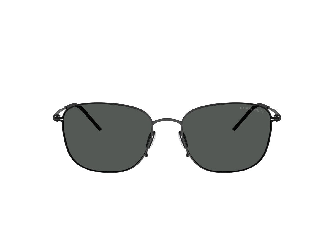 Giorgio Armani 0Ar6168 Minimalist Metal Round Sunglasses