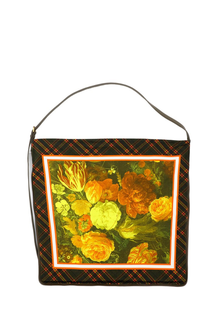 Dries Van Noten Scarf Printed Viscose Shoulder Bag