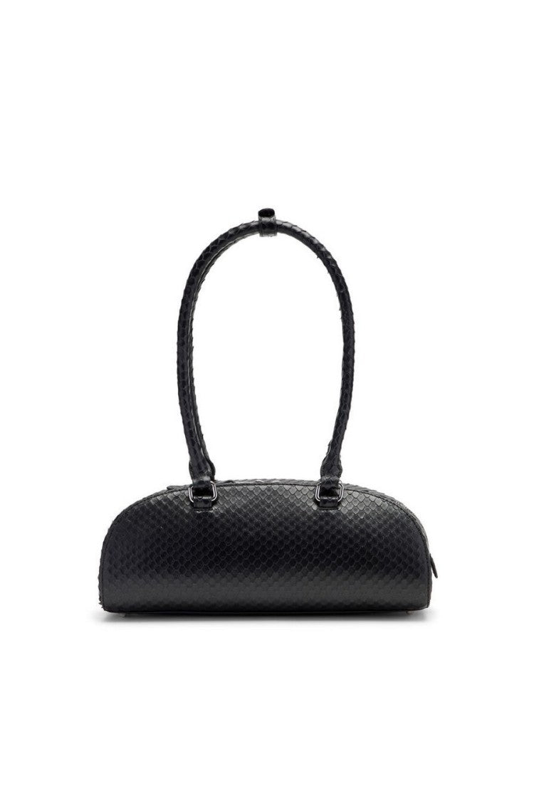 Diesel Black Leather Shoulder Bag