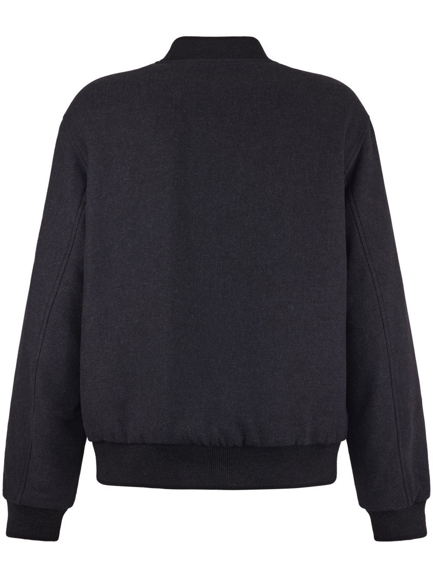 Dries Van Noten Classic Grey Jacket With Structured Silhouette