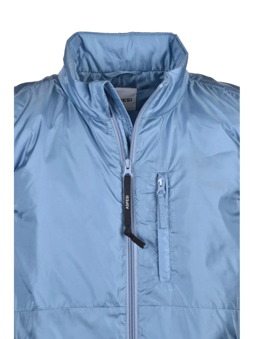 Aspesi Technical Nylon Vest With Thermore Insulation And Zippered Pockets