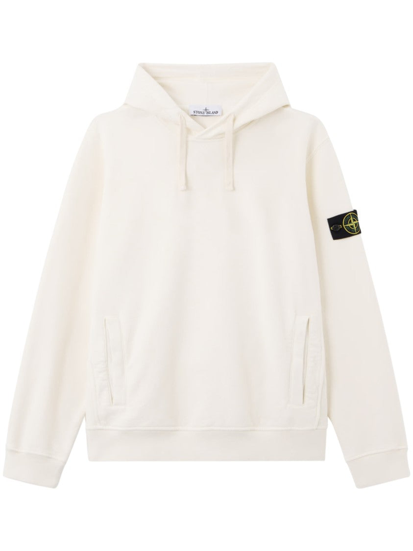Stone Island Minimalist Off-White Hoodie