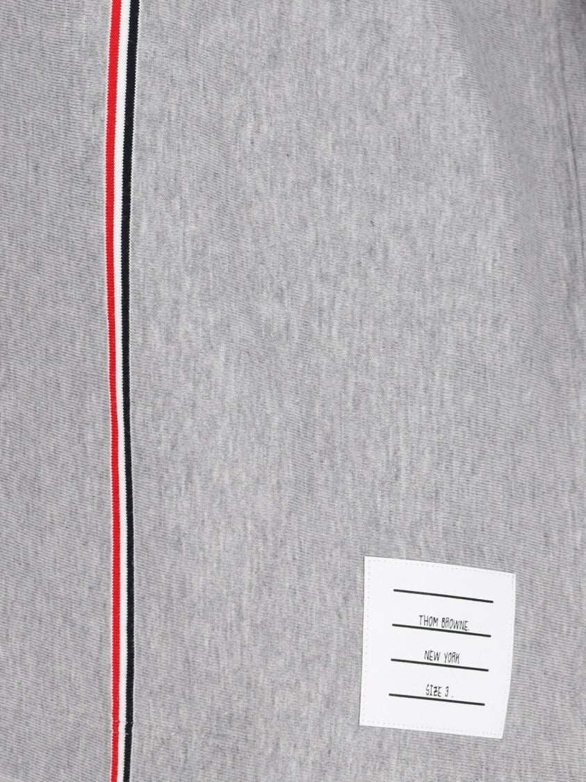 Thom Browne Logo T-Shirt – Grey
