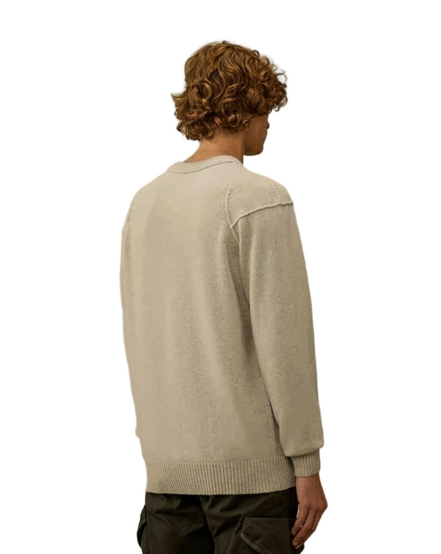 C.P. Company Relaxed-Fit Crew Neck Wool Blend Sweater