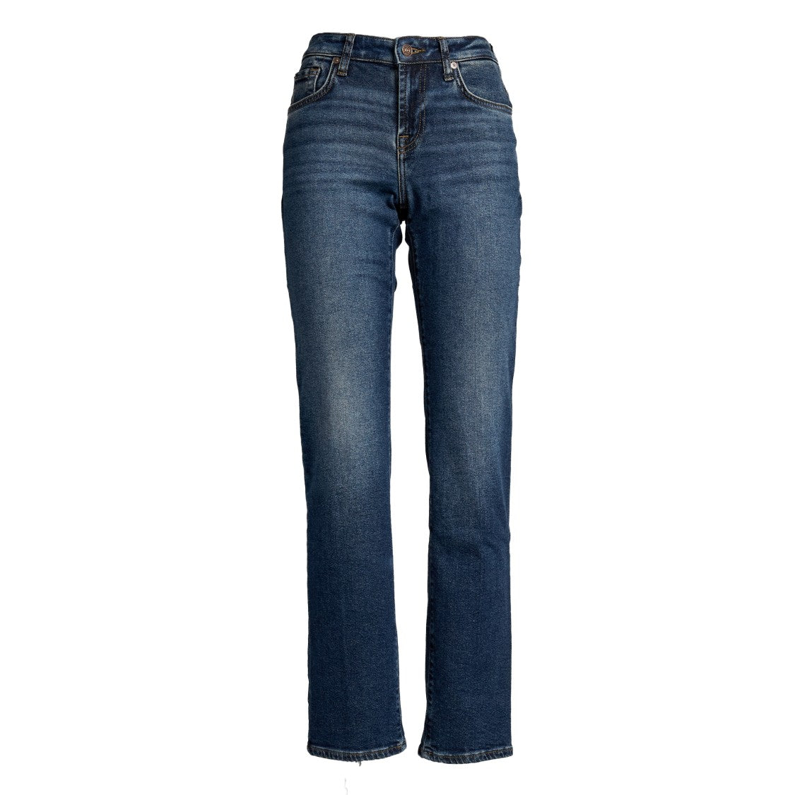 7 For All Mankind Calie Straight Cisco Luxe Vintage Jeans