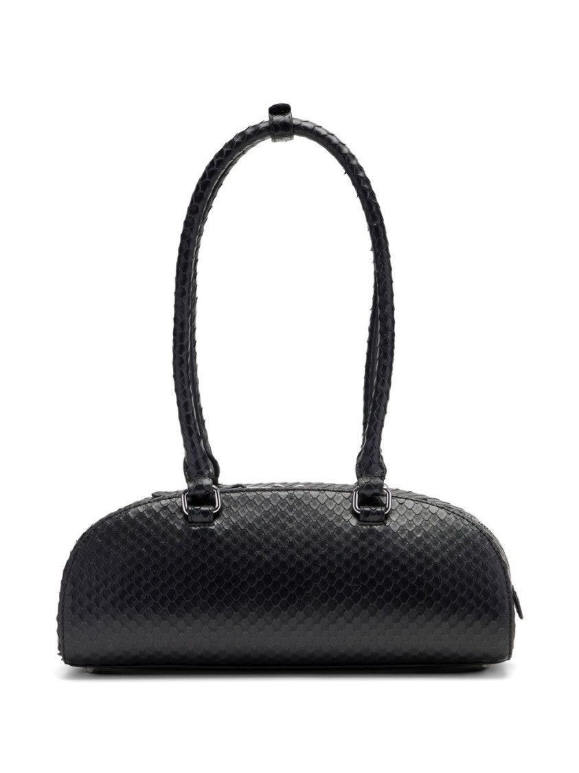 Diesel Elongated Handbag With Textured Snake-Like Pattern