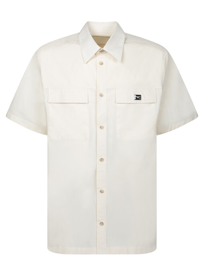 Dolce & Gabbana Classic White Shirt With Flap Pockets