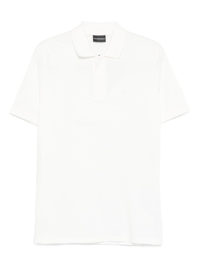 Emporio Armani Cotton Pique Short-Sleeve Polo Shirt