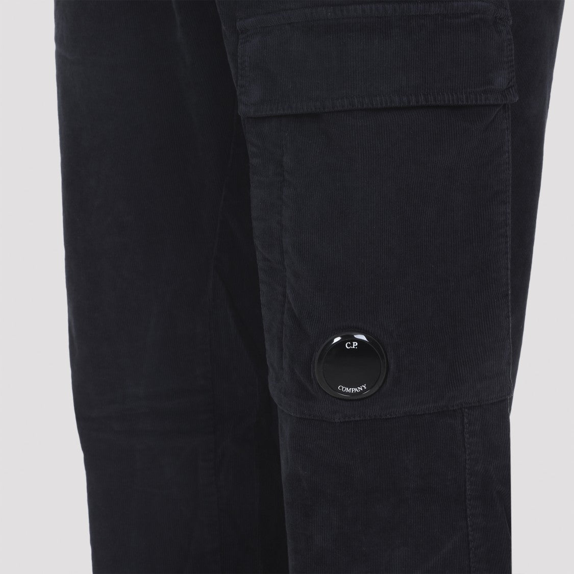 C.P. Company Total Eclipse Blue Cotton Cargo Pants