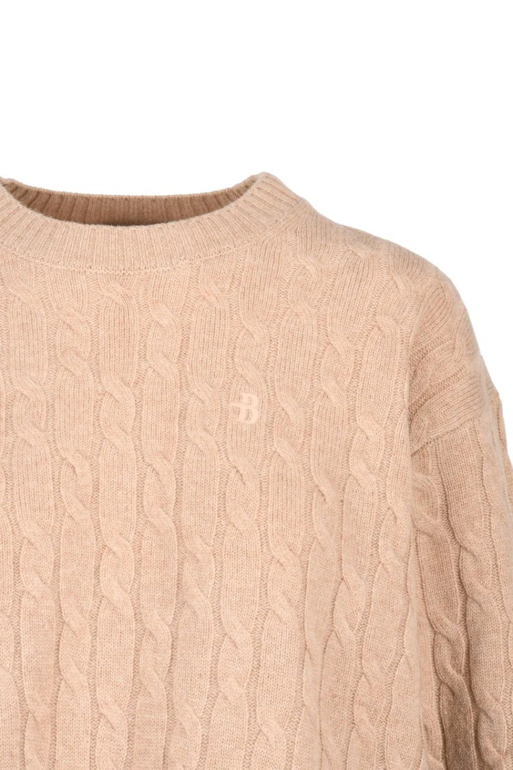 Ballantyne Crew Neck Sweater - Beige