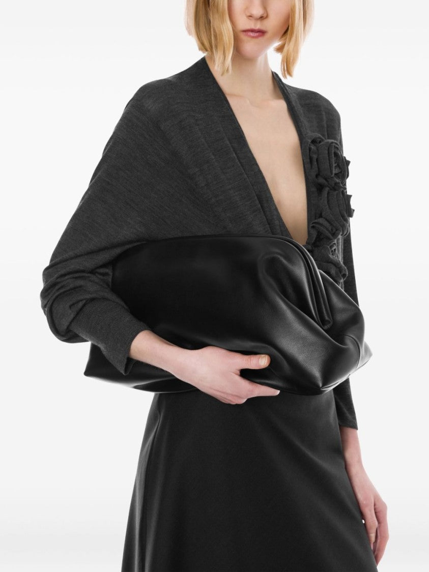 Alberta Ferretti Elongated Handbag With Gathered Silhouette