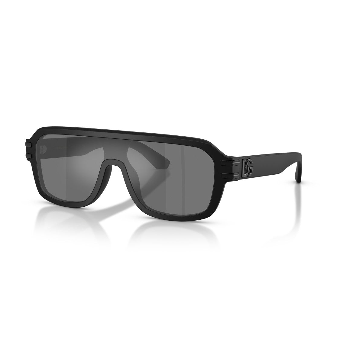 Dolce & Gabbana 0Dg4507 Bold Oversized Rectangular Frame Sunglasses With Logo Detail