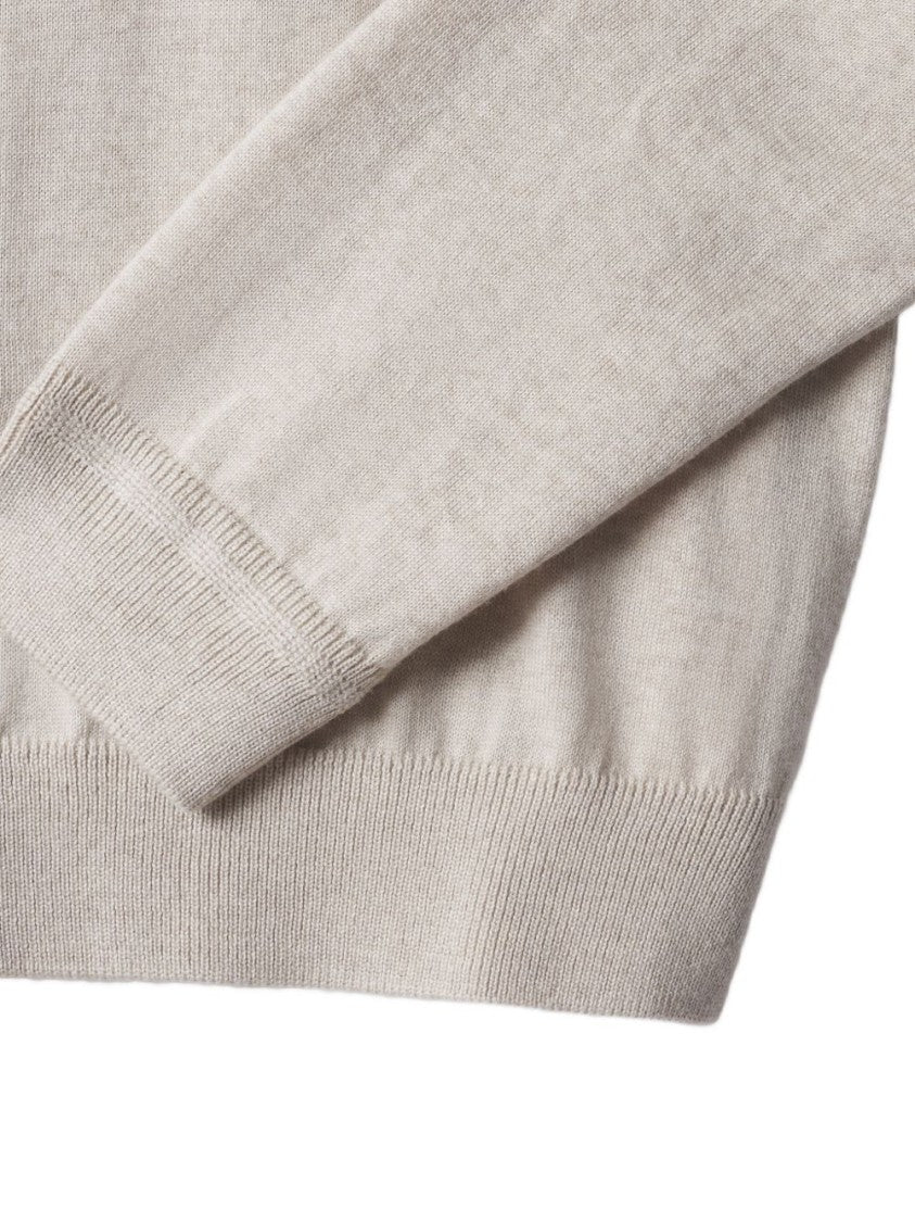 Maison Kitsuné Wool Knit Crew Neck Sweater