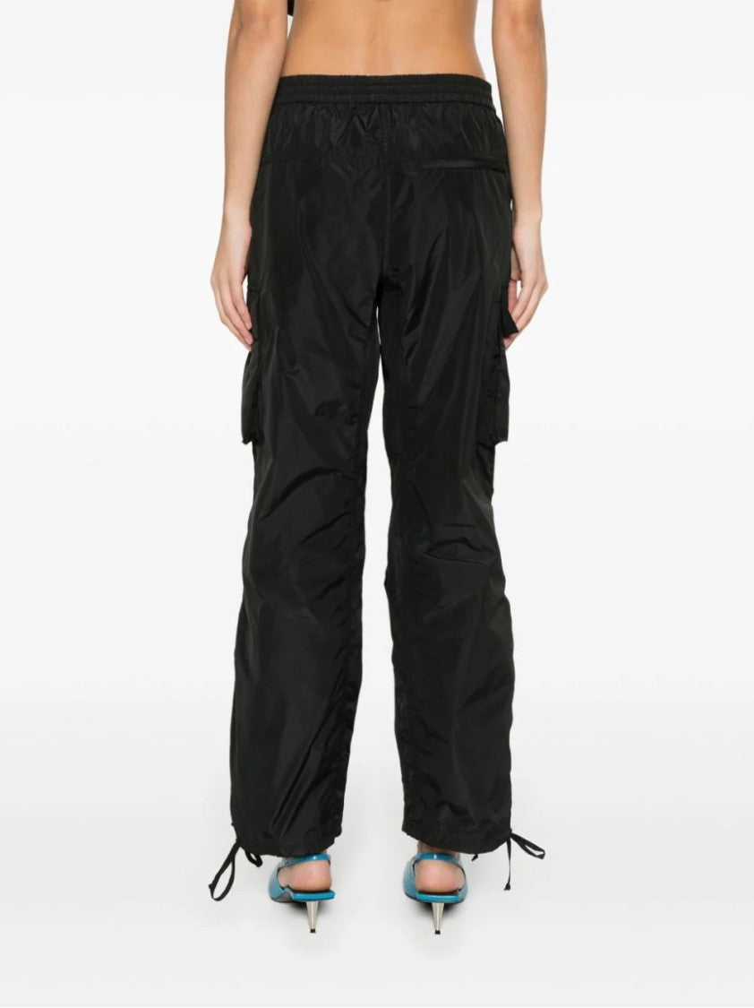Msgm Black Pantalone Trousers