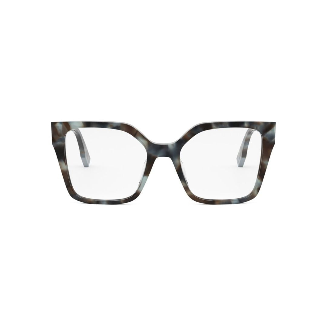 Fendi Fe50002i Tortoiseshell Oversized Square Sunglasses