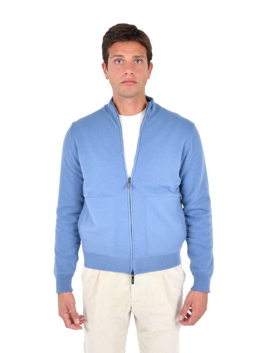 Drumohr Reversible Cashmere Jacket With Unique Pattern
