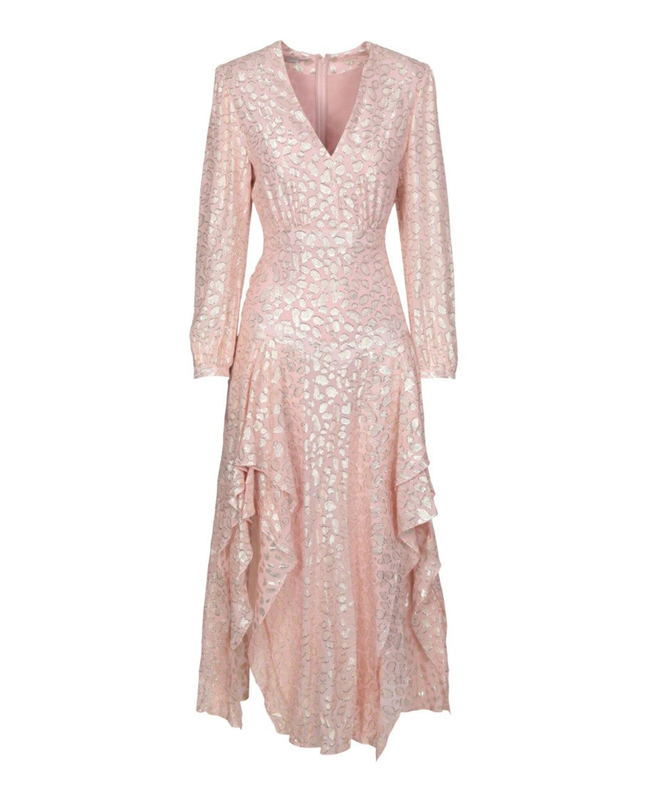 Stella Mccartney Animal-Print Asymmetrical Dress