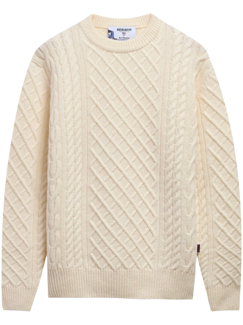 Sebago Classic Cable-Knit Flemish Irish Sweater By Sebago