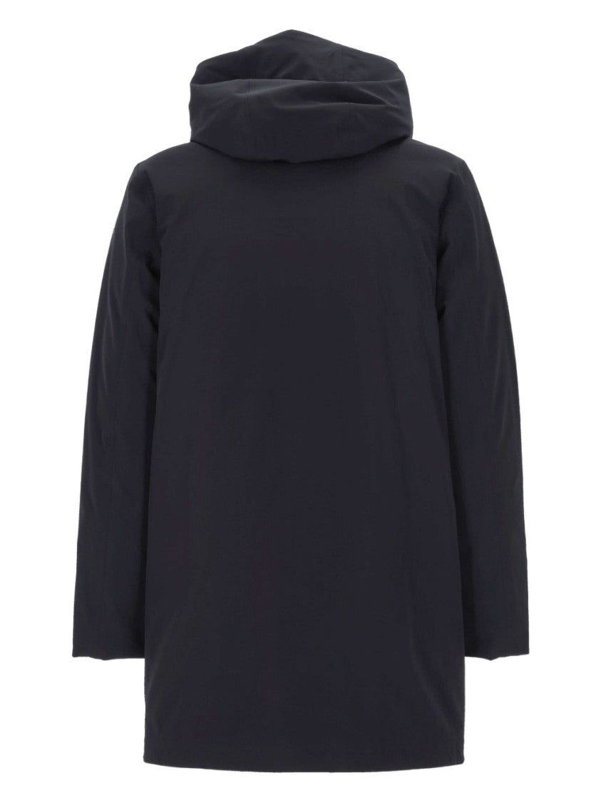 Rrd Classic Blue Jacket With Zipper And Stand-Up Collar