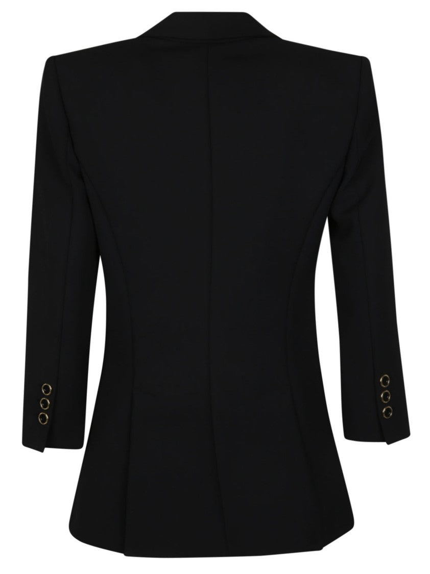 Elisabetta Franchi Three Quarter Sleeve Tailored Jacket