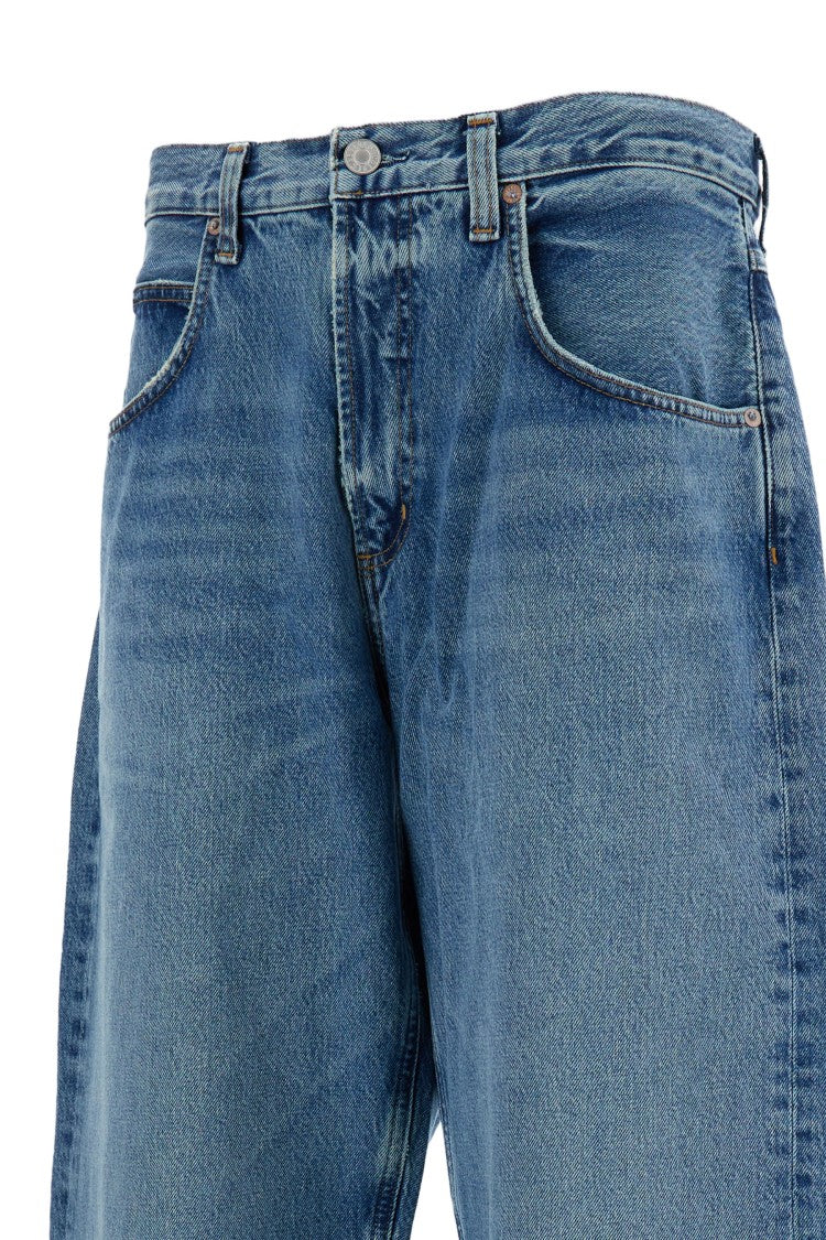 Agolde Baggy Mid-Rise Jeans With Vintage-Inspired Design