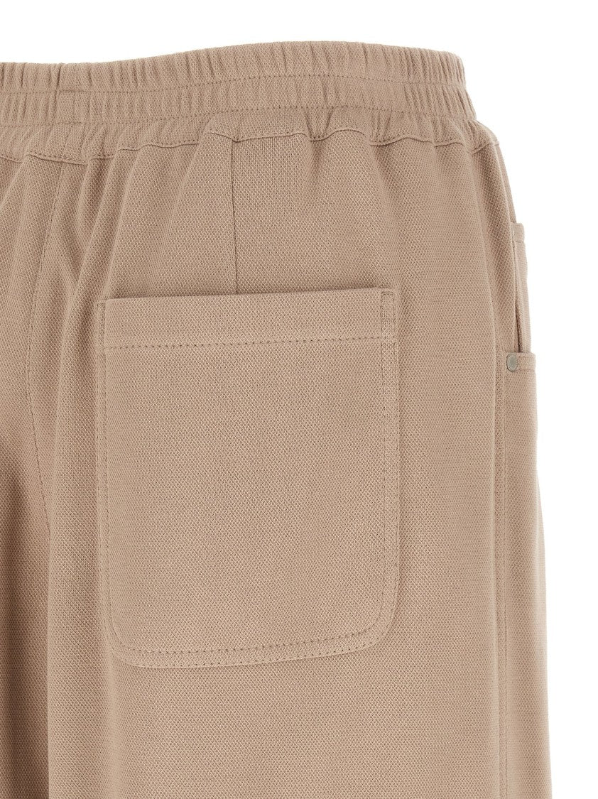 Brunello Cucinelli Piqué Cotton Shorts With 5-Pocket Design And Satin Rivets