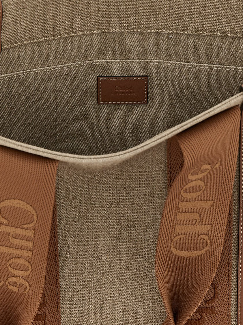 Chloé 'Woody Medium' Shopping Bag