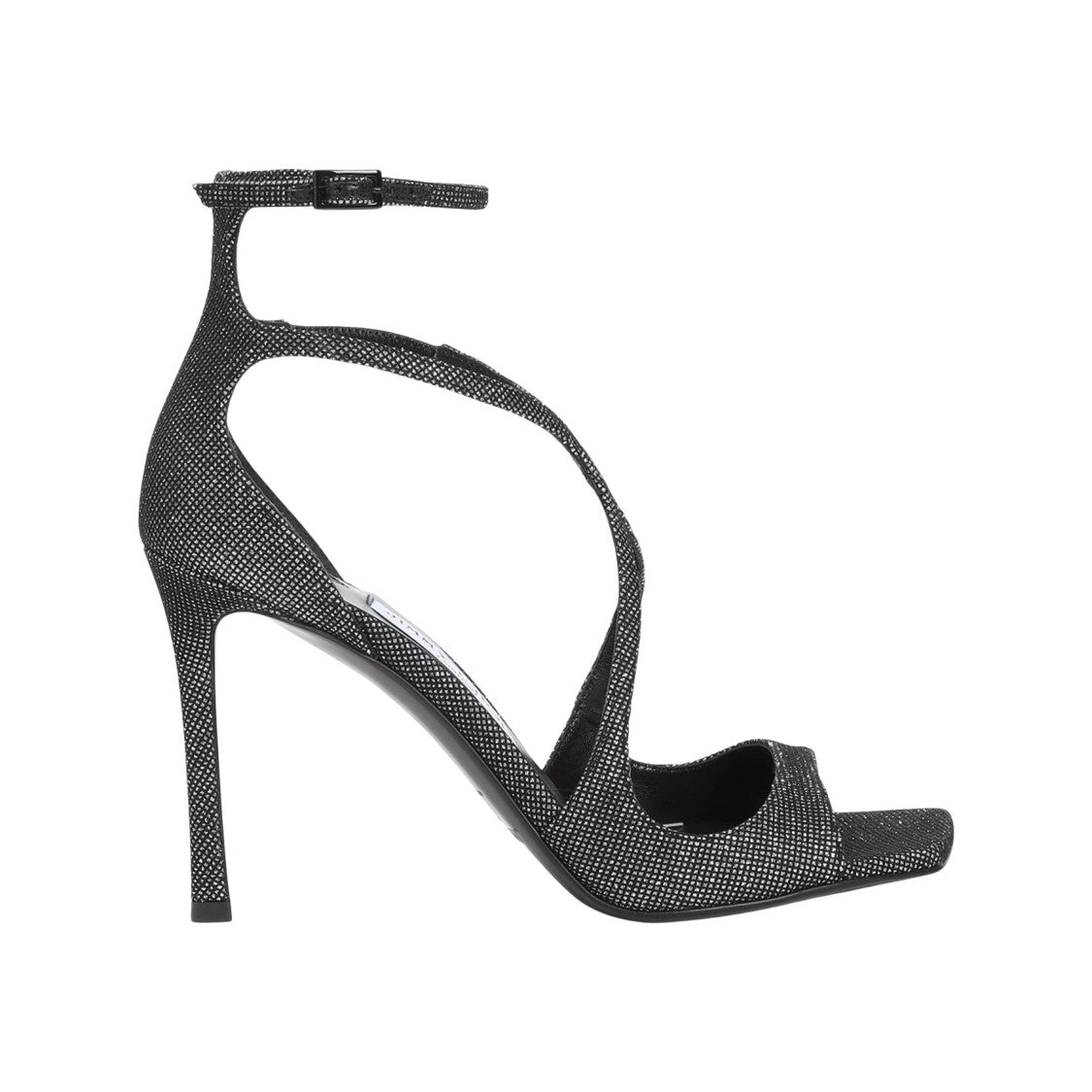 Jimmy Choo Black Mesh Sandals