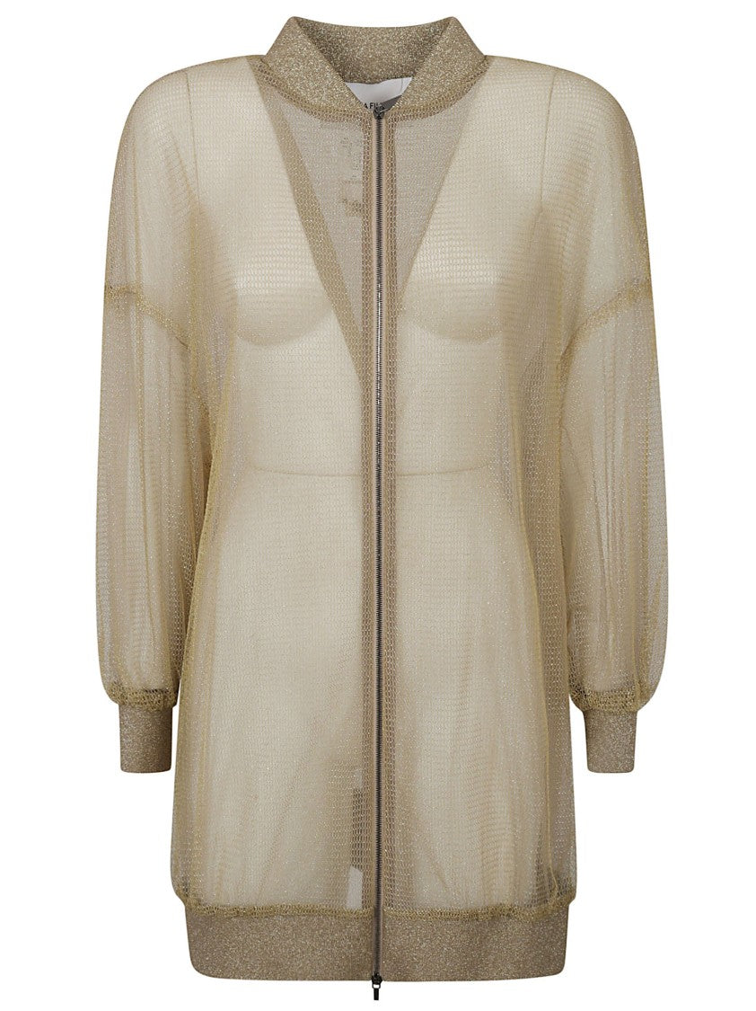 Fabiana Filippi Refined Gold Top With Subtle Sheen