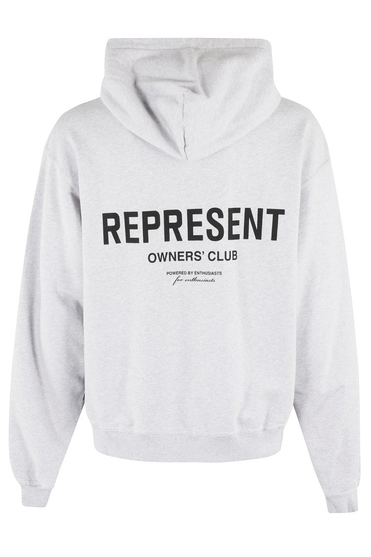 Represent Owners Club Zip Hoodie With Bold Logo