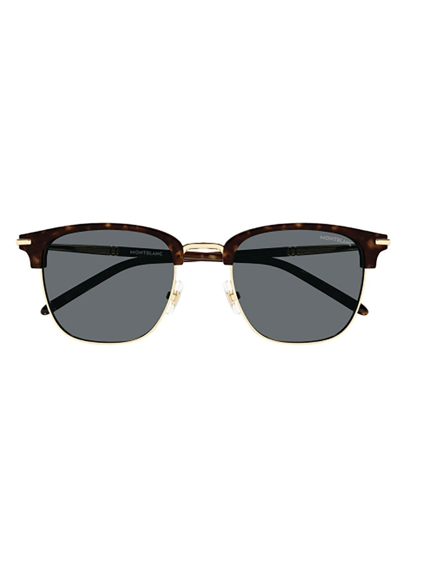Montblanc Mb0242s Rectangular Shape Montblanc Sunglasses