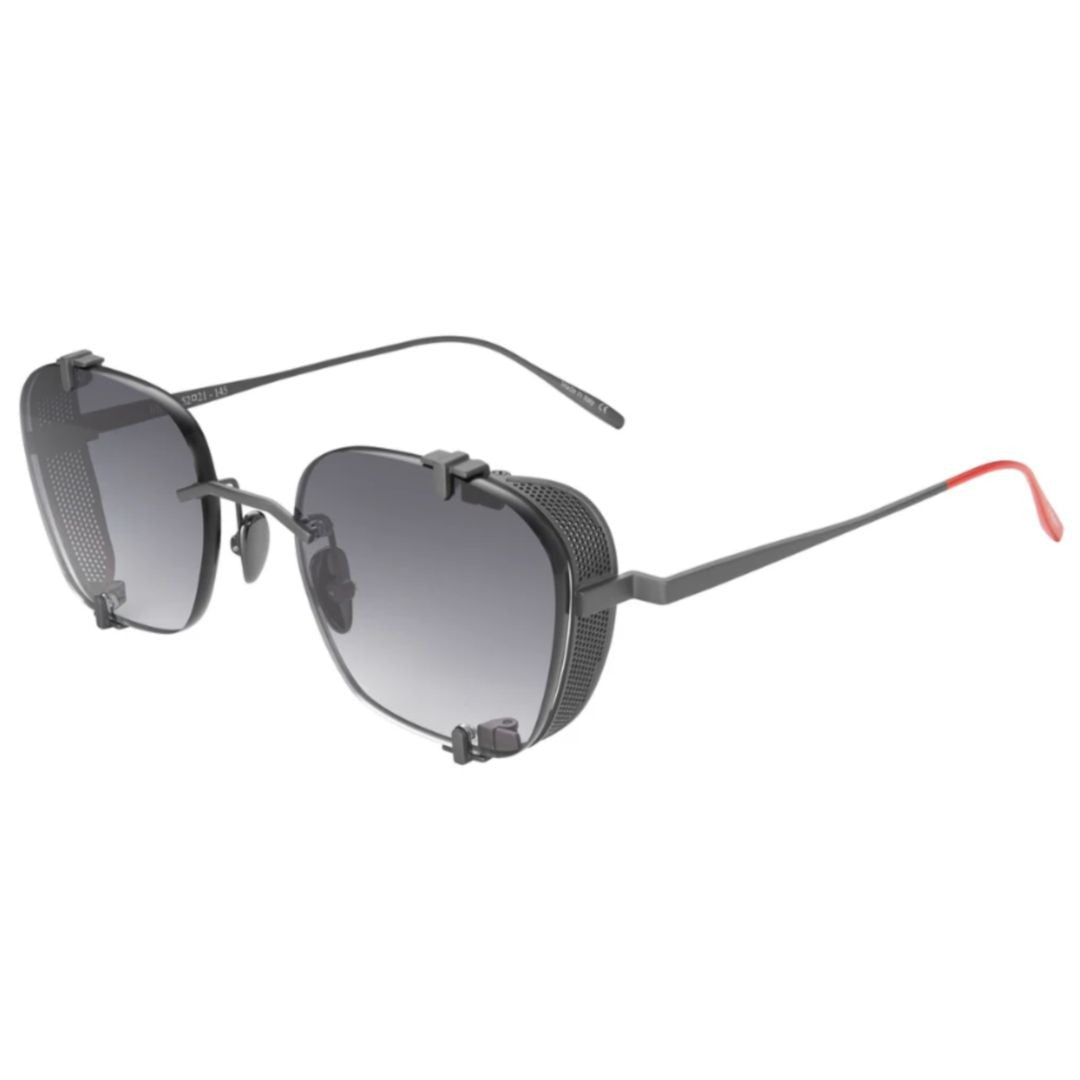 Vysen Bei Be-1 Geometric Titanium Sunglasses With Gradient Lenses