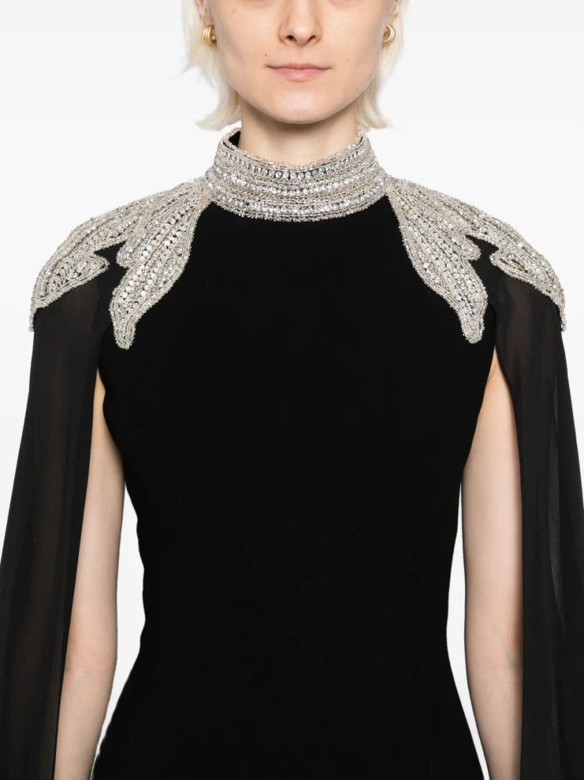 Saiid Kobeisy Embellished Crepe Kaftan